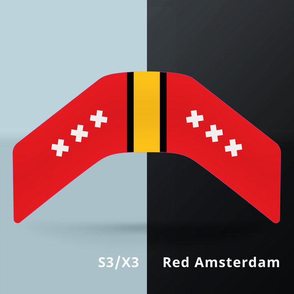 Vanmoof red Amsterdam